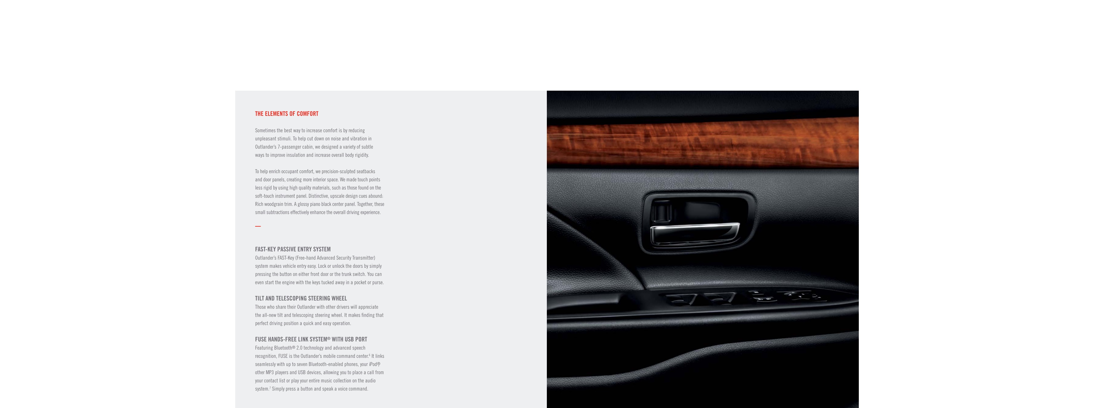 2014 Mitsubishi Outlander Brochure Page 19